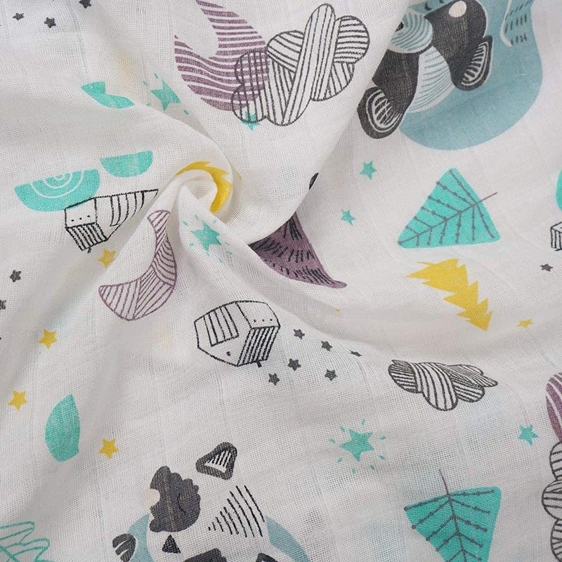 BLOOMSTAR Baby Sleeping Sack Muslin Cotton Soft Wearable Blanket Summer Sleeping Bag Baby Sleeveless Sleep Sacks 0.5 Tog Boy Newborn 0-3M Lightweight 6-12 Months Girl Infant Sleep Bag 9-12 Months Toddler - Image 3